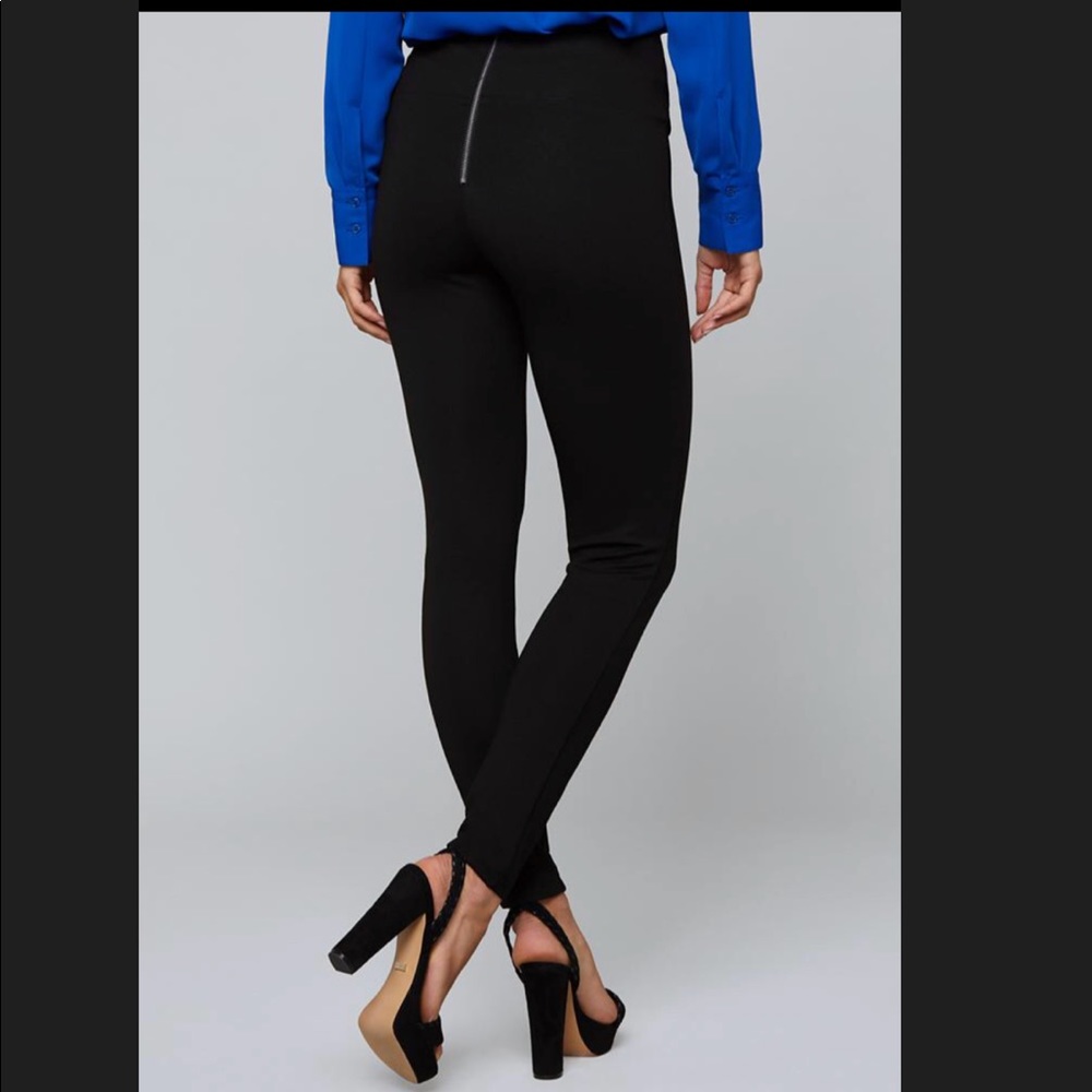 Bebe High Waist Stretch Velvet Leggings